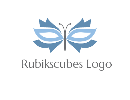 butterfly mask logo