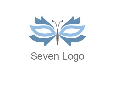 butterfly mask logo