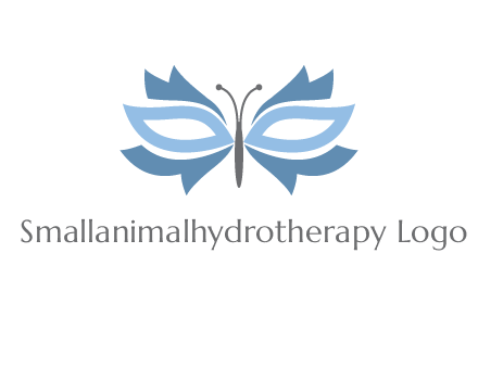 butterfly mask logo