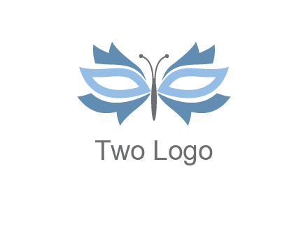 butterfly mask logo