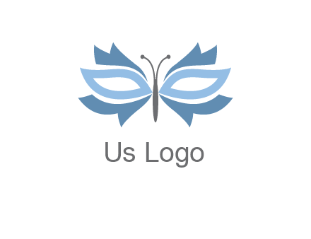 butterfly mask logo