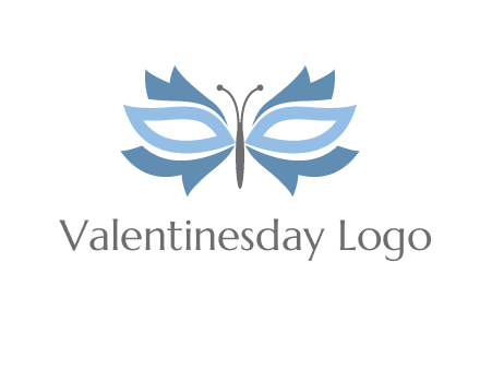 butterfly mask logo