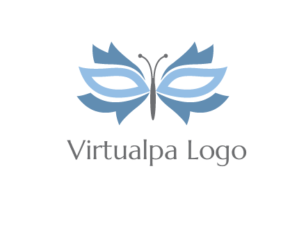 butterfly mask logo