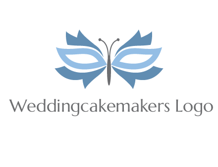 butterfly mask logo