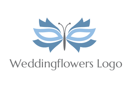 butterfly mask logo