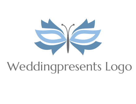 butterfly mask logo