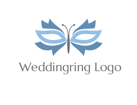 butterfly mask logo