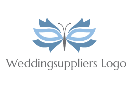 butterfly mask logo