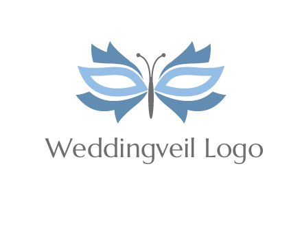butterfly mask logo