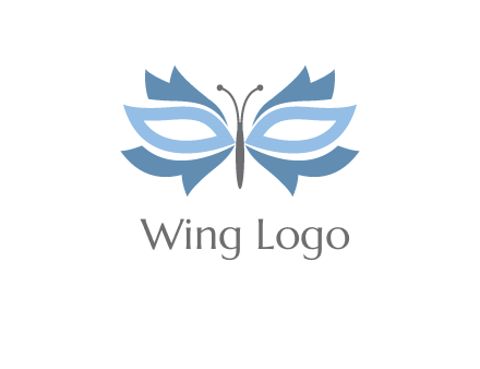 butterfly mask logo