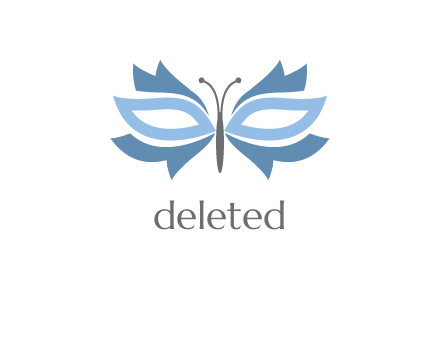 butterfly mask logo