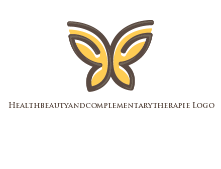 butterfly outline logo