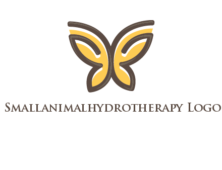 butterfly outline logo