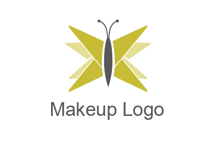abstract moth logo