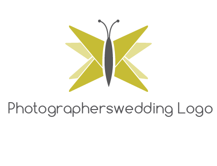 abstract moth logo