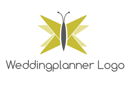 abstract moth logo