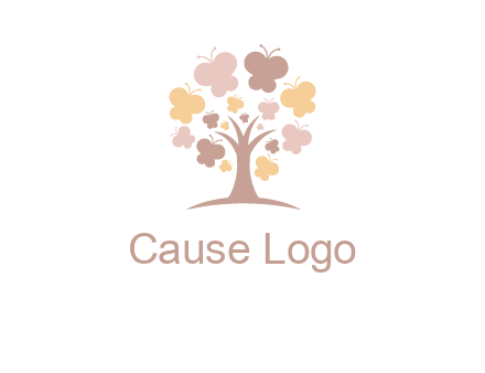butterfly tree logo