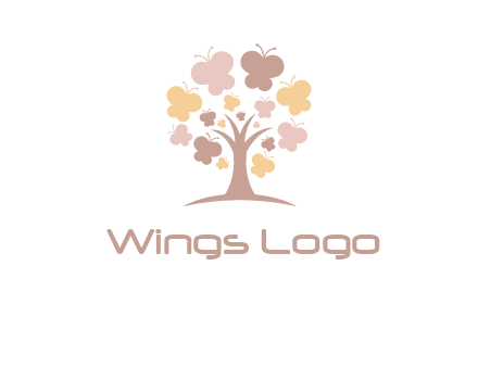 butterfly tree logo