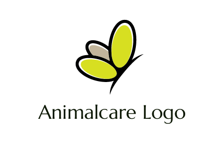 nails butterfly logo