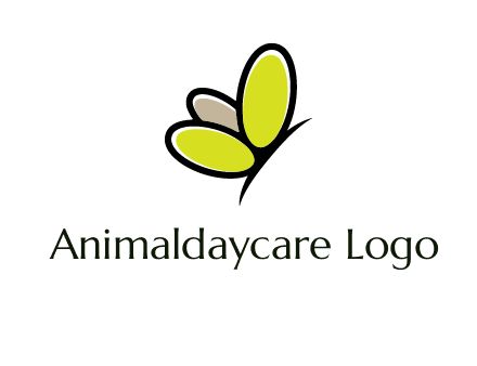 nails butterfly logo