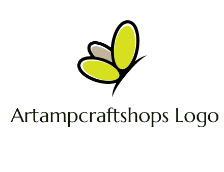 nails butterfly logo