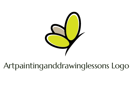 nails butterfly logo
