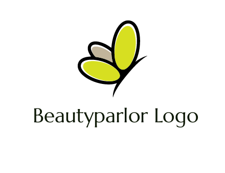 nails butterfly logo