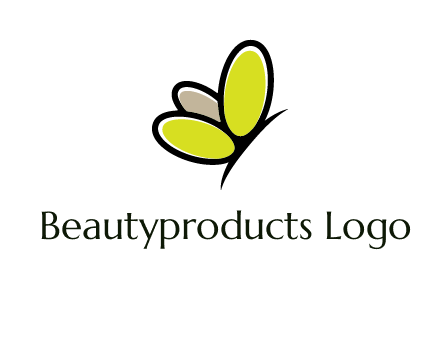 nails butterfly logo