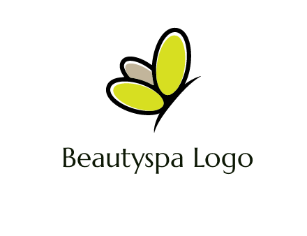 nails butterfly logo
