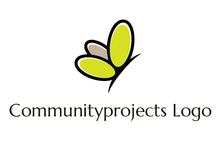 nails butterfly logo