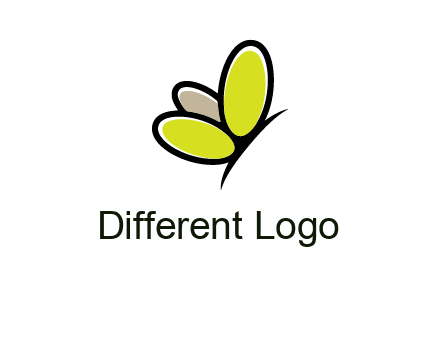 nails butterfly logo
