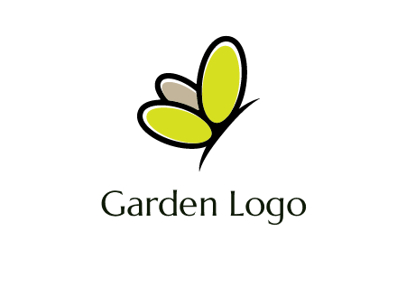 nails butterfly logo