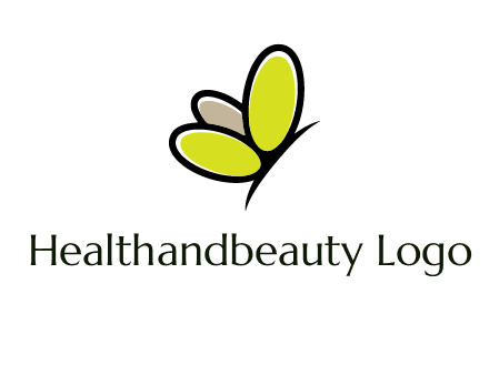 nails butterfly logo
