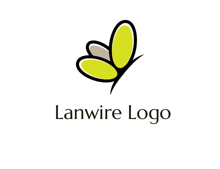 nails butterfly logo