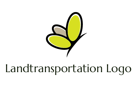 nails butterfly logo