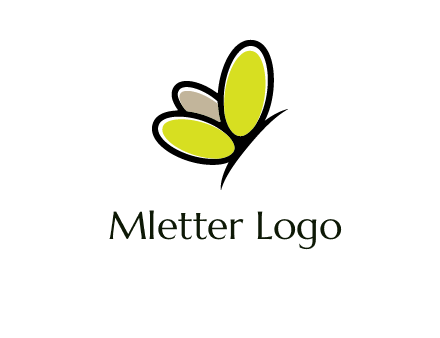 nails butterfly logo