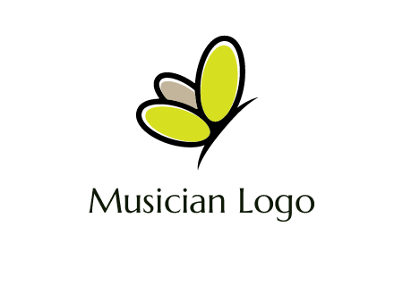 nails butterfly logo