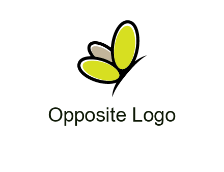 nails butterfly logo
