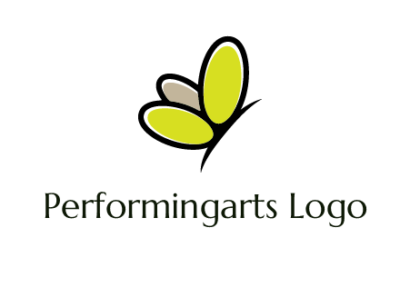 nails butterfly logo