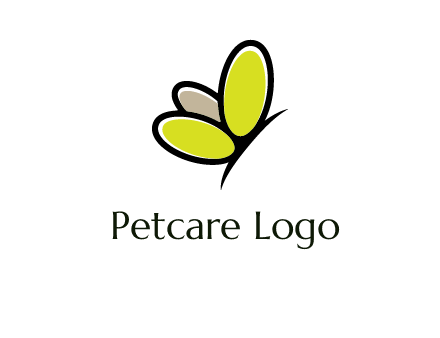 nails butterfly logo