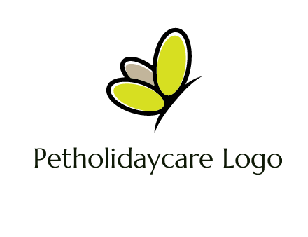 nails butterfly logo