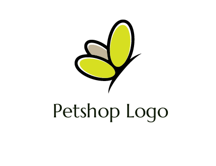 nails butterfly logo