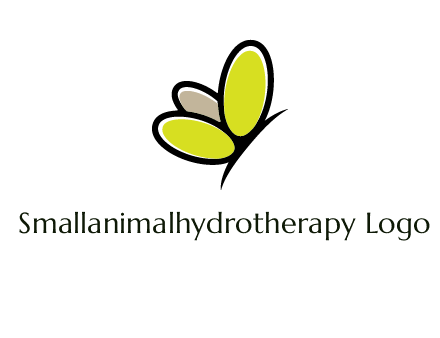 nails butterfly logo