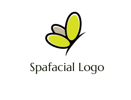 nails butterfly logo
