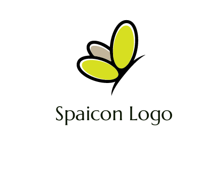 nails butterfly logo