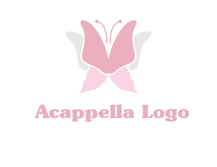 abstract butterfly logo