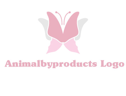 abstract butterfly logo