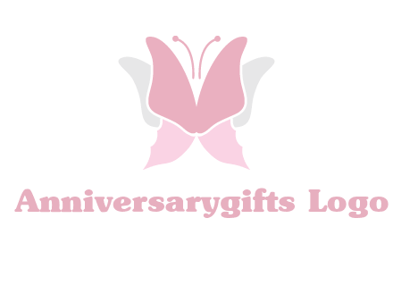 abstract butterfly logo