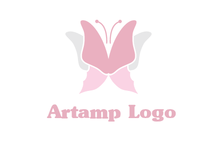 abstract butterfly logo