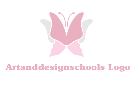 abstract butterfly logo